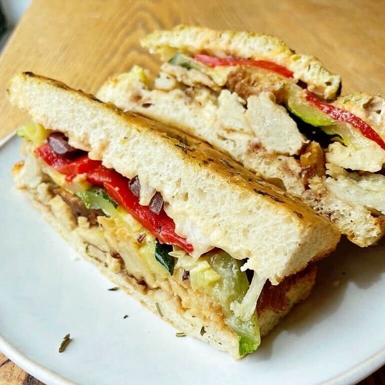 FOCACCIA VEGGIE SANDWICH