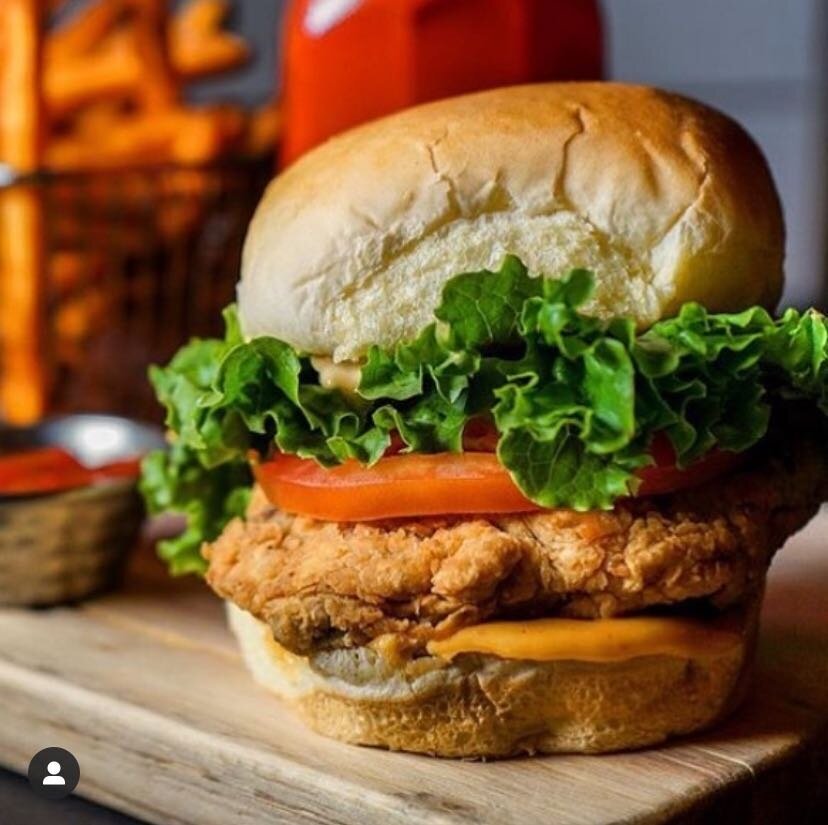 Seitan Fried Chicken Sandwich