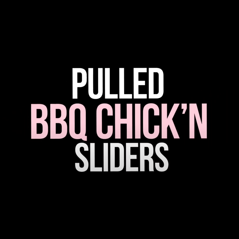 Easy BBQ Seitan Sliders