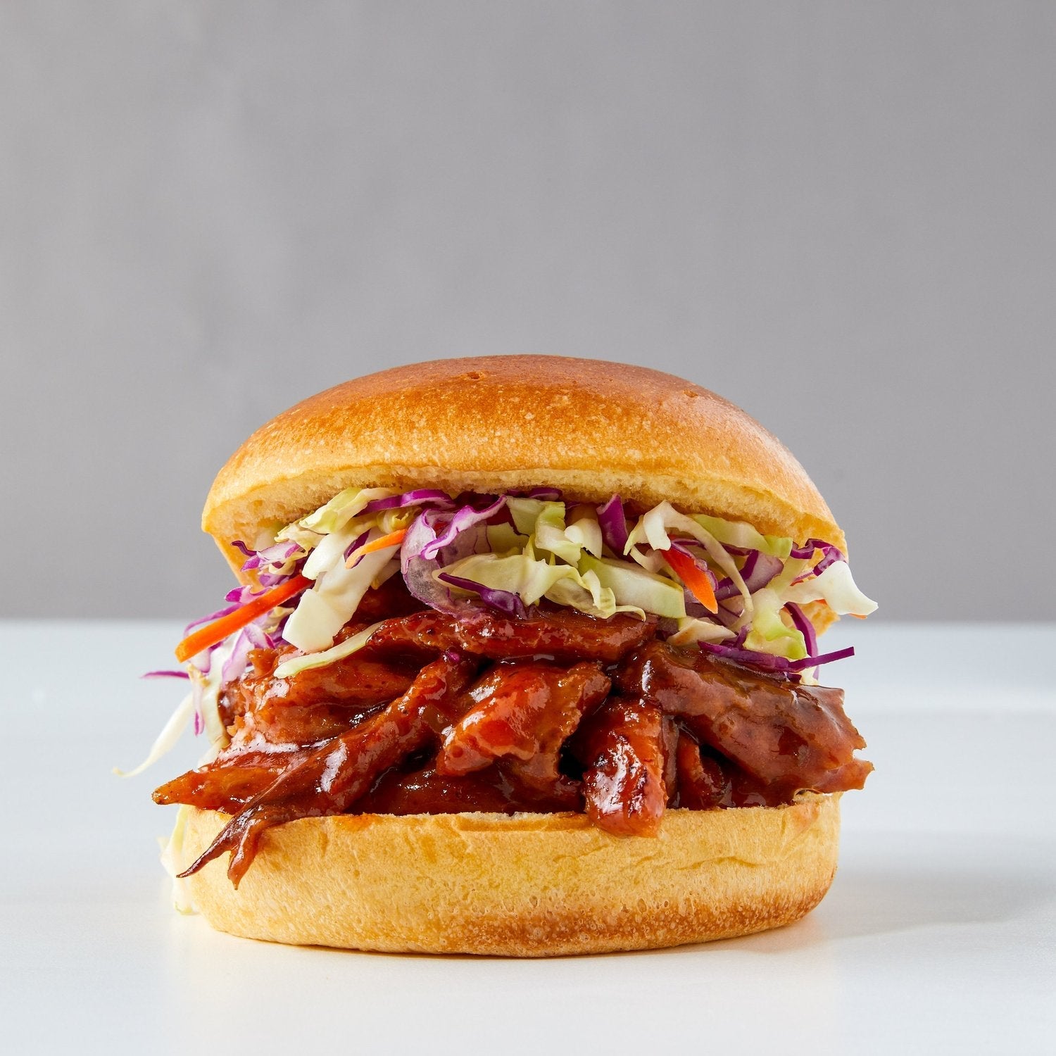 Blackbird Texas BBQ Seitan Pulled Pork Sandwich