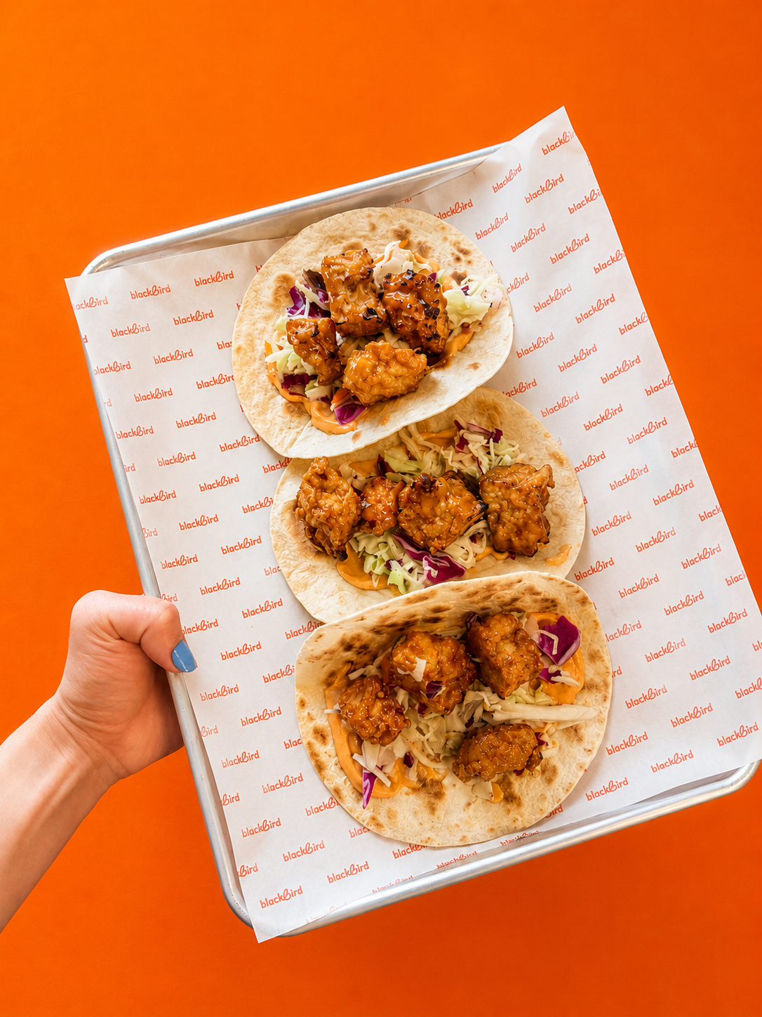 Blackbird General Tso’s Crispy Tofu Tacos