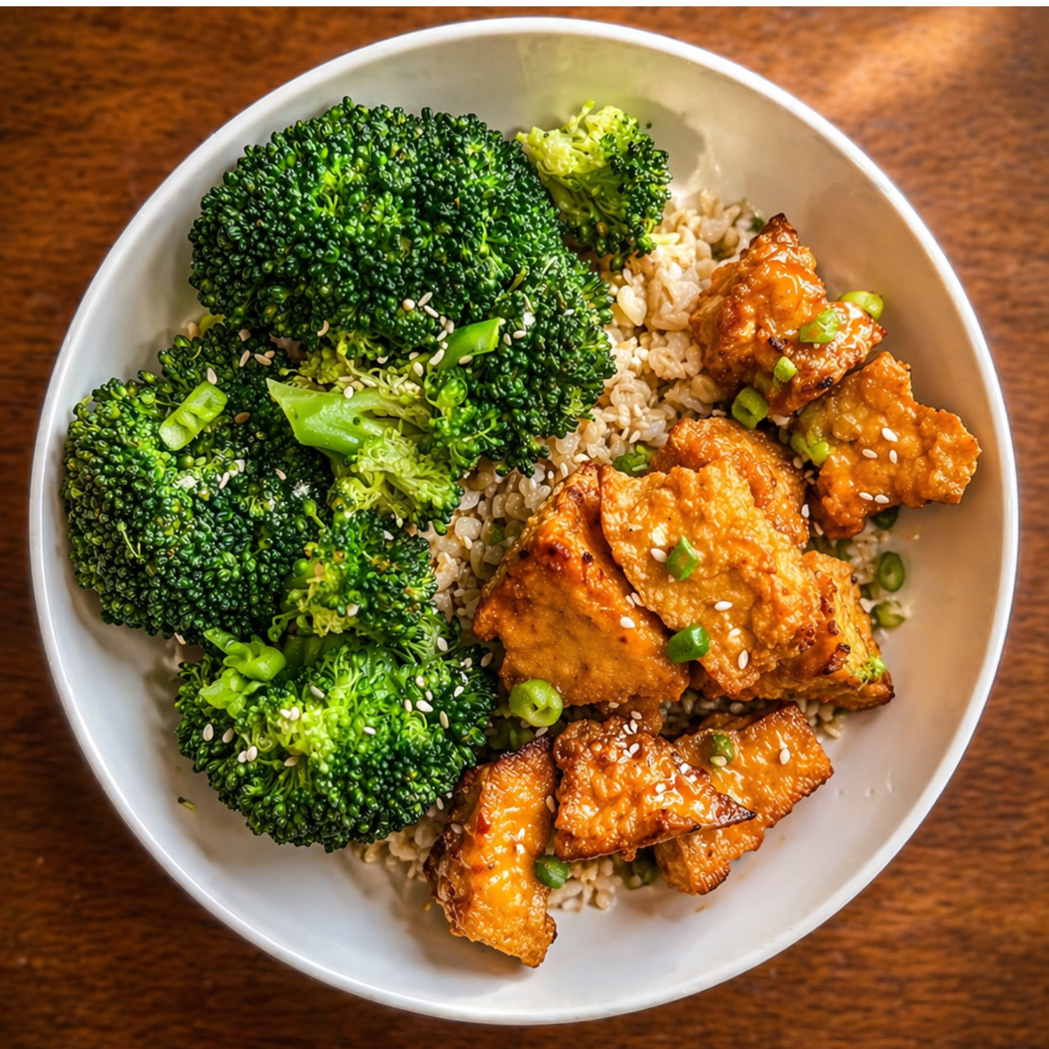 Blackbird General Tso’s Crispy Tofu Rice Bowl (3 Ingredients)