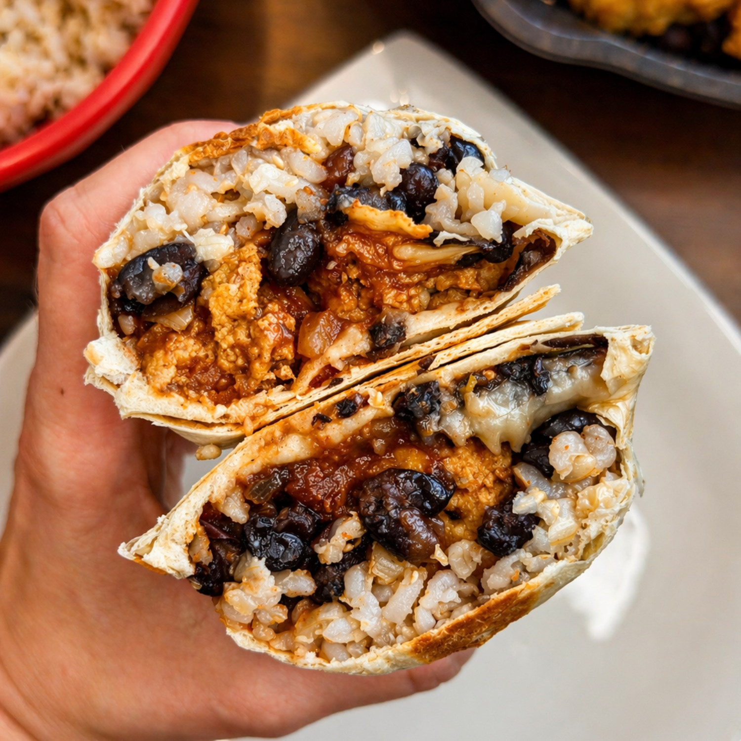 Blackbird Original Crispy Tofu Burrito