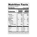 crispy-tofu General Tso's nutrition facts
