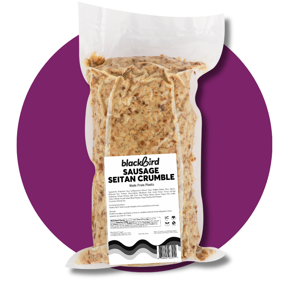 Bulk Chef's Italian Sausage Seitan Crumble (8 lbs) - pack