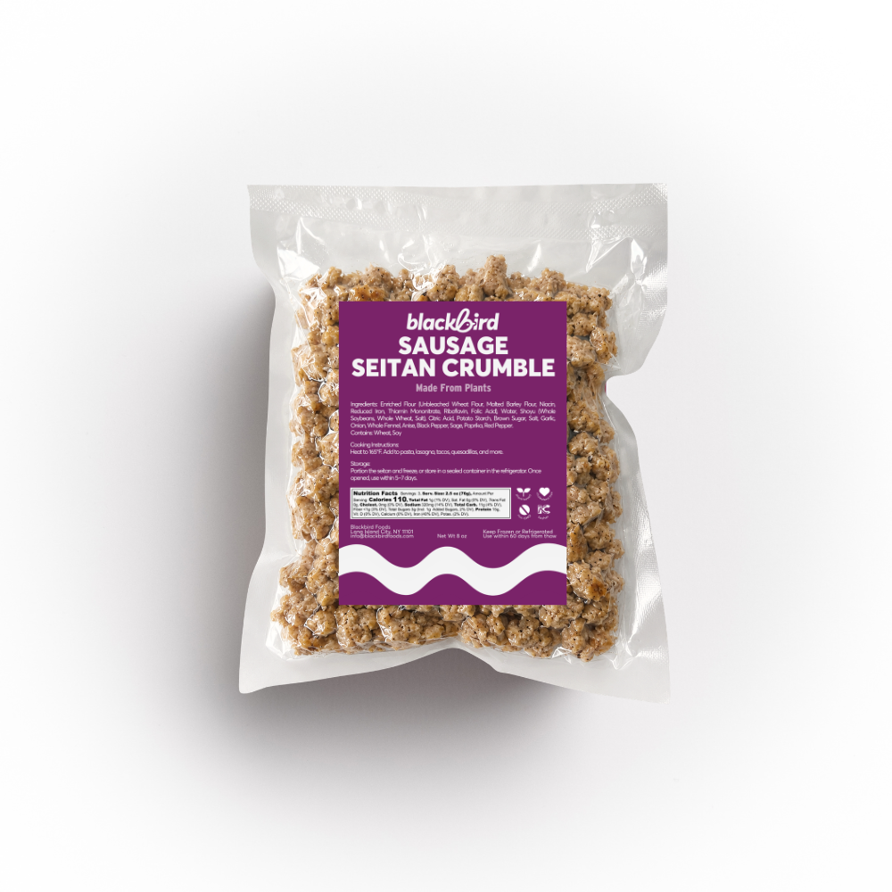 Chef's Italian Sausage Seitan Crumble - pack