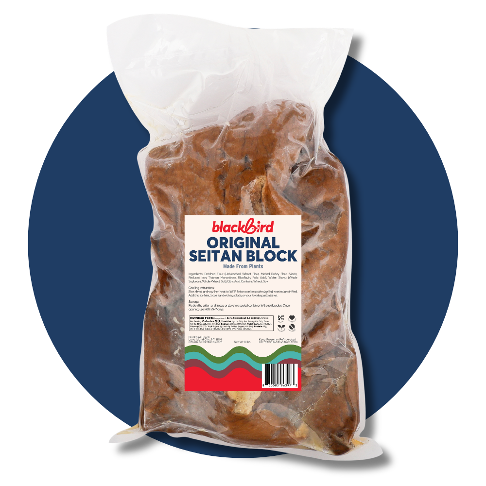 Blackbird Original Seitan Block 8lb bulk