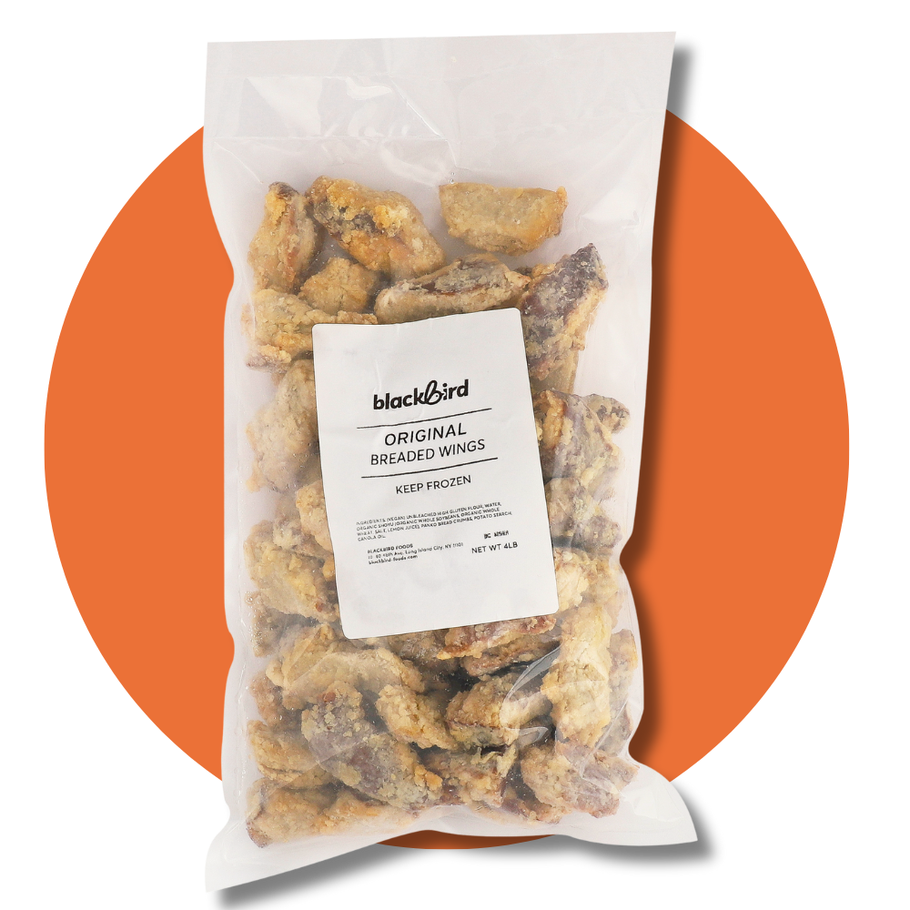 Bulk Breaded Wings (4 lbs) - pack