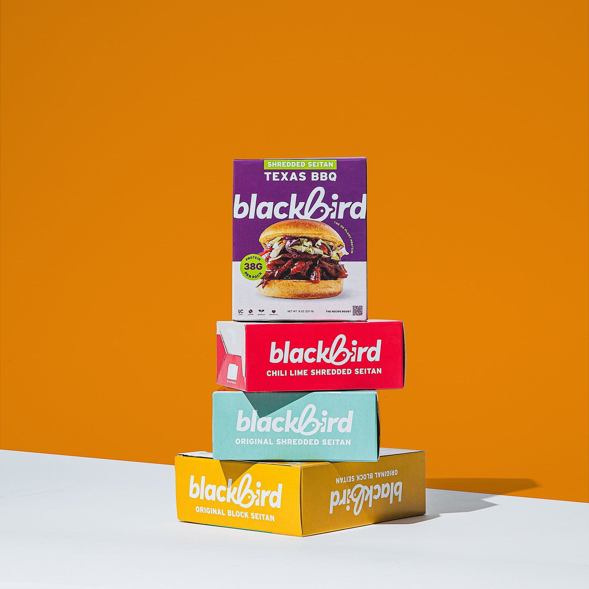 Build your own box, stacked seitan boxes