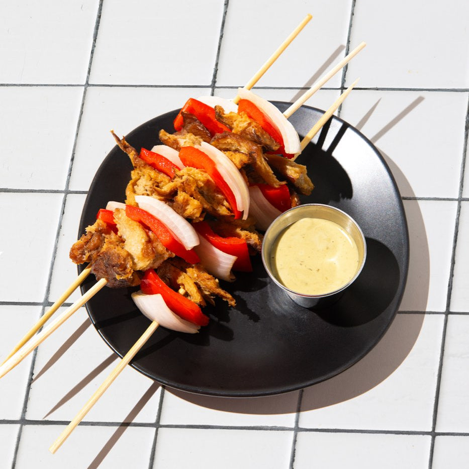 Blackbird dish seitan grilled