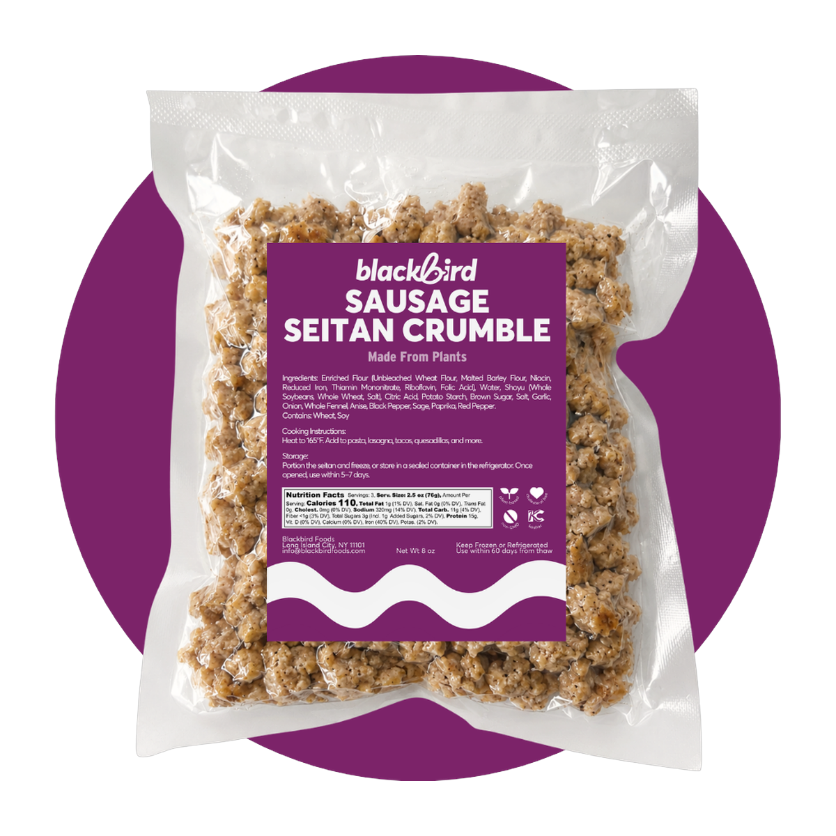 Chef's Italian Sausage Seitan Crumble